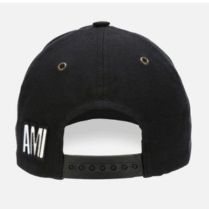 AMI ALEXANDRE MATTIUSSI Black Baseball Cap